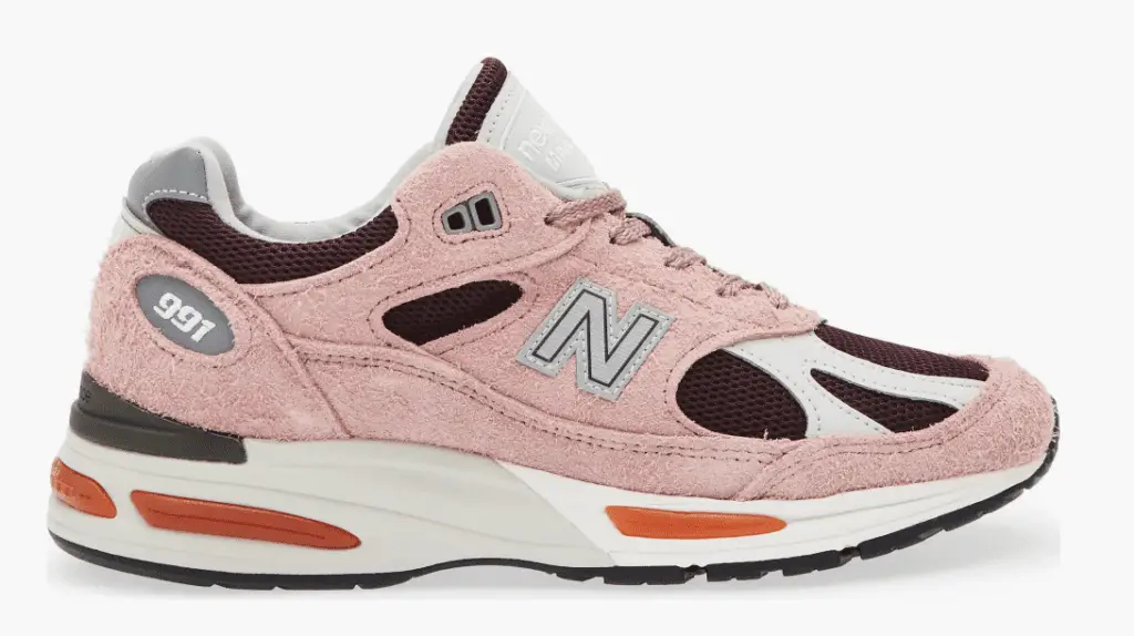 New Balance Gender Inclusive 991 v2 Deauville Mauve/ Fig