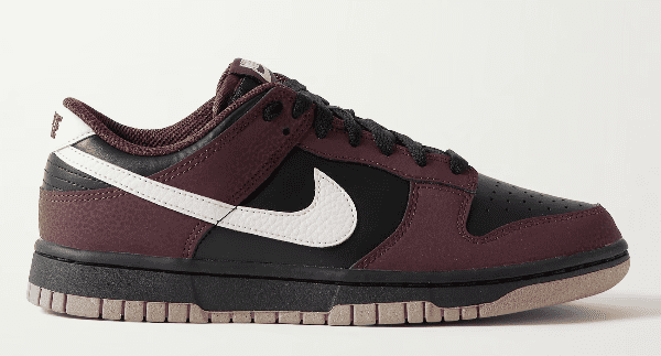 NIKE Dunk Low Leather Sneakers $115 50% off $58