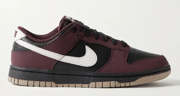NIKE Dunk Low Leather Sneakers $115 50% off $58