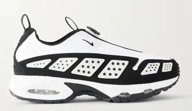 NIKE Air Max SNDR Rubber-Trimmed Scuba Sneakers $180 40% off $108