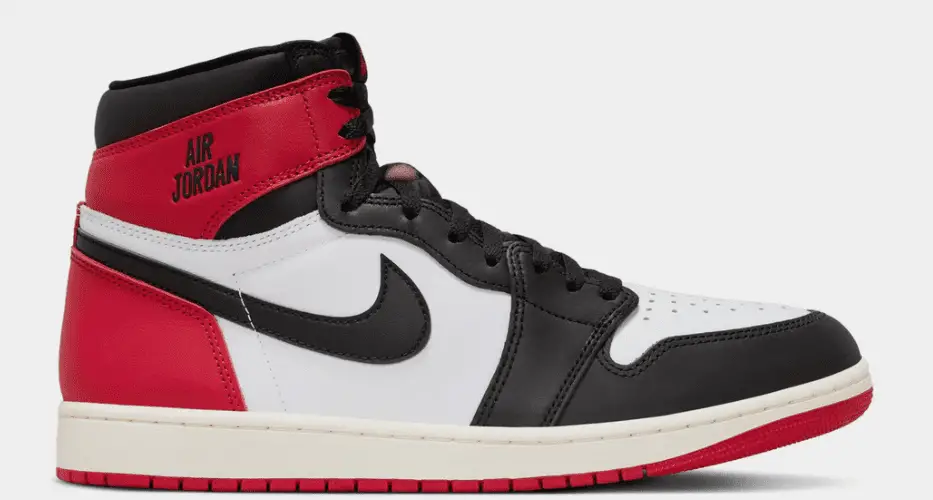 Air Jordan 1 Retro High OG Black Toe Mens Lifestyle Shoes $180.00 $ 159.98