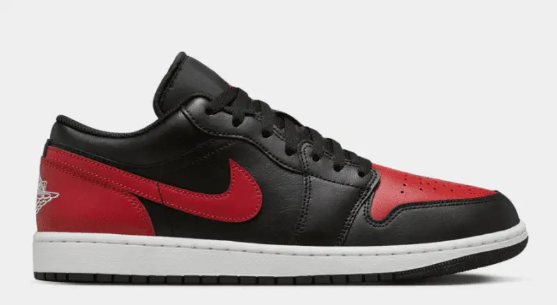 Air Jordan 1 Low Black/Summit White/Varsity Red
