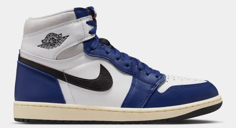 Air Jordan 1 Retro High OG Rare Air Deep Royal Blue Mens Lifestyle Shoes $180.00 $ 89.98