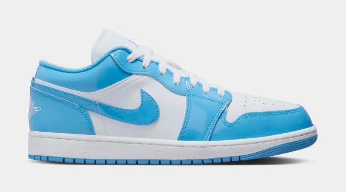 Air Jordan 1 Low SE White/Legend Blue Mens Lifestyle Shoes $125.00 $ 99.98