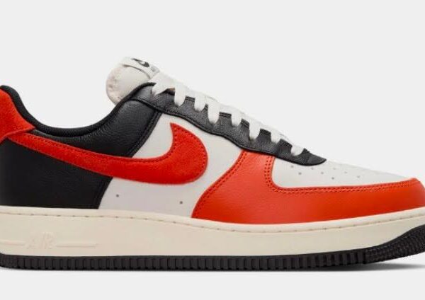 Nike Air Force 1 '07 LV8 Black/Vintage Coral/Phantom/Pale Ivory Mens Basketball Shoes $120.00 $ 59.98