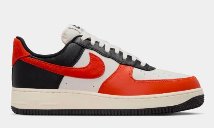 Nike Air Force 1 '07 LV8 Black/Vintage Coral/Phantom/Pale Ivory Mens Basketball Shoes $120.00 $ 59.98