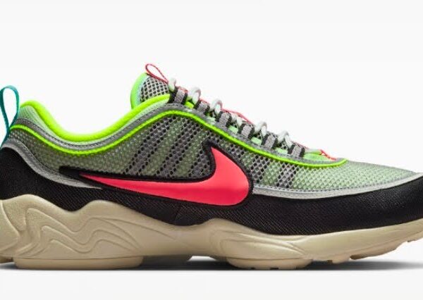 Nike Air Zoom Spiridon Barely Volt/Volt/Metallic Silver/Hot Punch Men's Shoes $127.97 $170.00 24% off