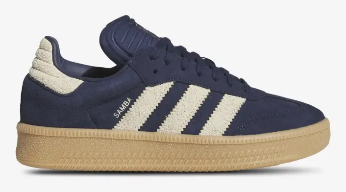 Adidas Originals Samba XLG Night Indigo/Gum/Warm Vanilla $39.99 $110.00 64% off