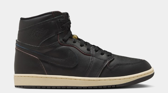 Air Jordan 1 Retro High OG Black/Muslin Mens Lifestyle Shoes $185.00 $ 109.98