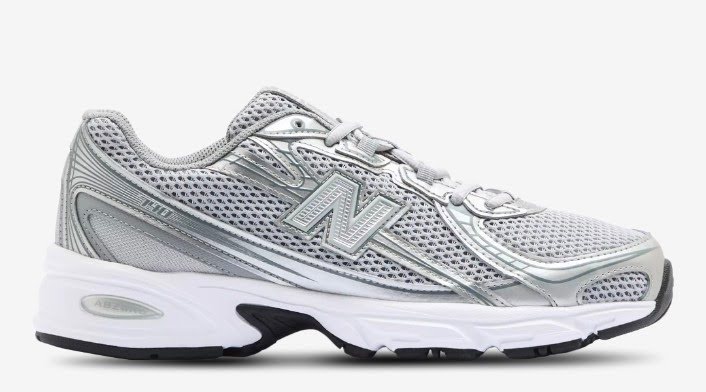 New Balance 740 Silver/Grey $59.99 $115.00 48% off