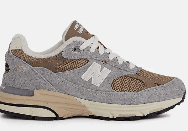 NEW BALANCE MENS LIFESTYLE SHOE TEDDY SANTIS X 993 MADE IN USA $220 $124.97