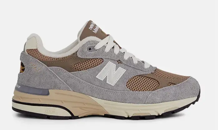 NEW BALANCE MENS LIFESTYLE SHOE TEDDY SANTIS X 993 MADE IN USA $220 $124.97