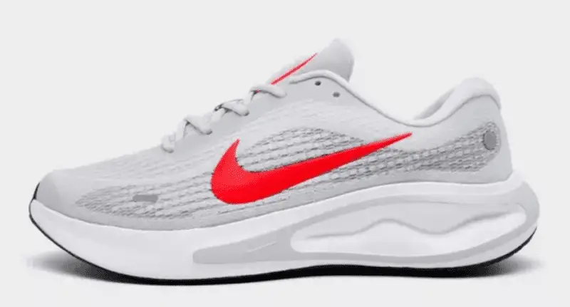 Nike Journey Run Pure Platinum/Bright Crimson/White/Black