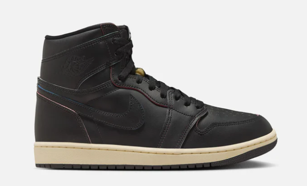 AIR JORDAN 1 RETRO HIGH OG BLACK AND MUSLIN $185 $119.98