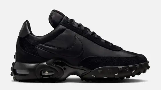 NIKE MENS LIFESTYLE SHOE AIR MAX WAFFLE BLACK AND ANTHRACITE $140 $99.98