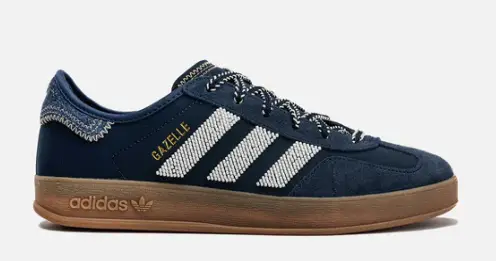 ADIDAS MENS LIFESTYLE SHOE GAZELLE CLOT $160 $79.97
