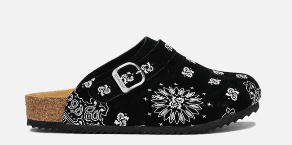 BRAVEST STUDIOS TWO TONE PAISLEY CLOG MENS SANDAL $98 $69.98