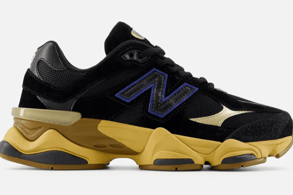 NEW BALANCE MENS LIFESTYLE SHOE 9060 BLACK ROYAL GUM $160 $119.98