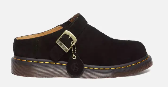 DR MARTENS MENS LIFESTYLE SHOE ISHAM DESERT OASIS SUEDE MULE $140 $99.98