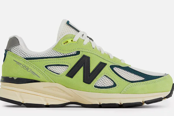 NEW BALANCE MENS LIFESTYLE SHOE MADE IN USA 990V4 HI LITE $210 $144.98