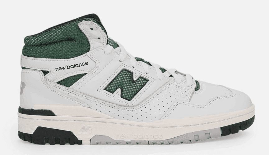 white/green new balance 650r sneakers $79.00 Regular price $132.00 Sale price 40% off