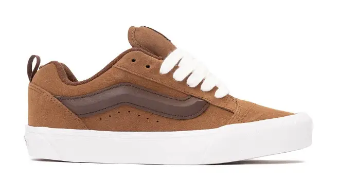 Vans Knu Skool Skate Shoe - Brown $79.99 $39.98