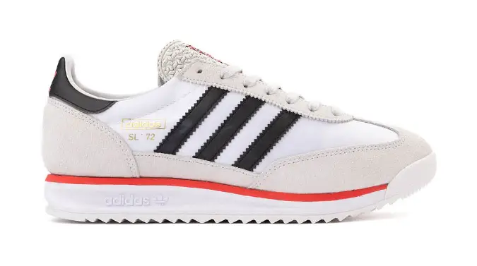 adidas SL 72 RS Athletic Shoe - White / Core Black / Grey $99.99 $59.98