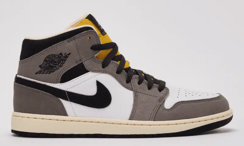 Air Jordan 1 Mid SE White/Grey