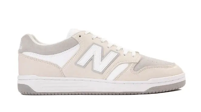 New Balance 480 Athletic Shoe - Raincloud / Linen $89.99 $49.98