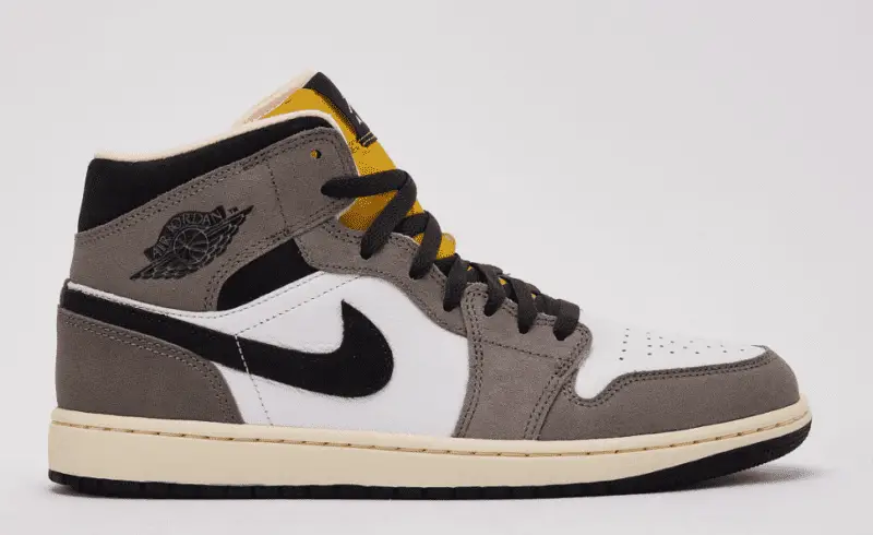 Air Jordan 1 Mid SE White/Grey