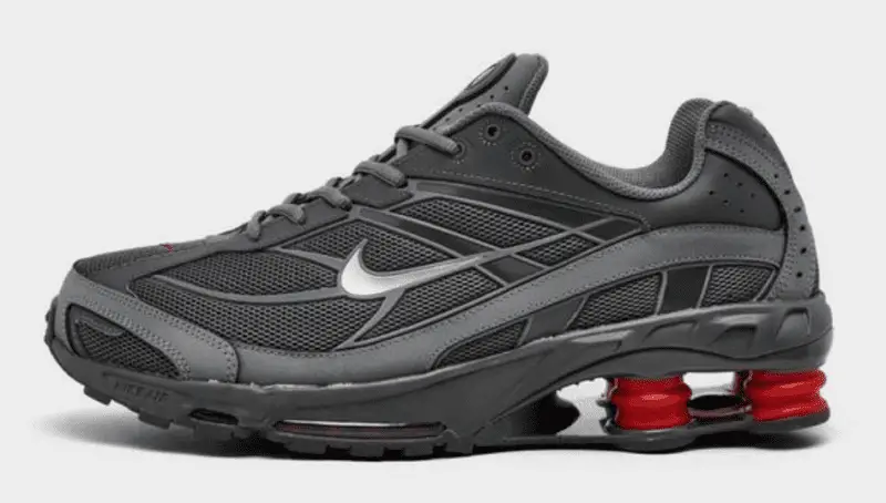Nike Shox Ride 2 Smoke Grey/University Red/Iron Grey/Metallic Silver