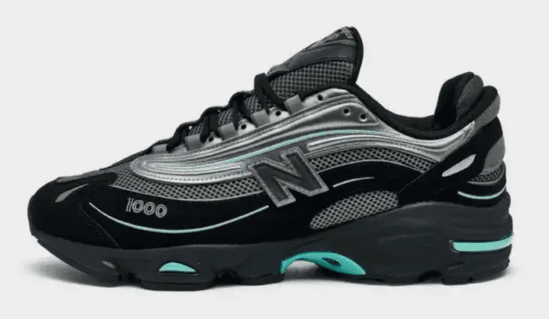 New Balance 1000 Black/Teal