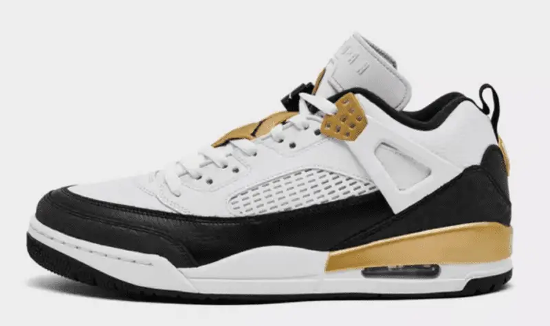 Jordan Spizike Low White/Metallic Gold/Black