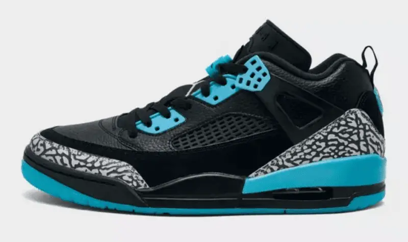 Jordan Spizike Low Black/Gamma Blue/Wolf Grey