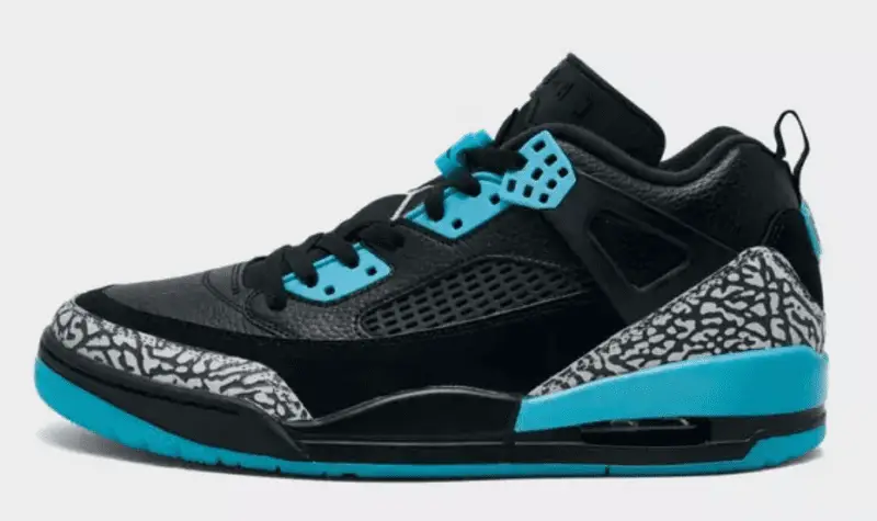 Jordan Spizike Low Black/Gamma Blue/Wolf Grey
