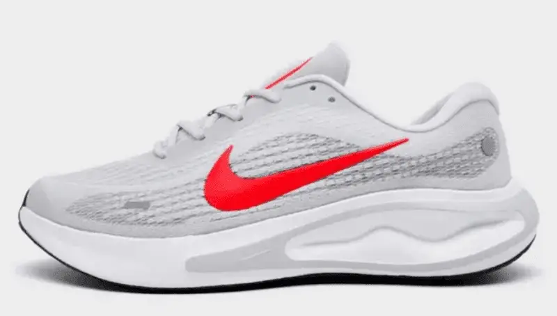 Nike Journey Run Pure Platinum/Bright Crimson/White/Black