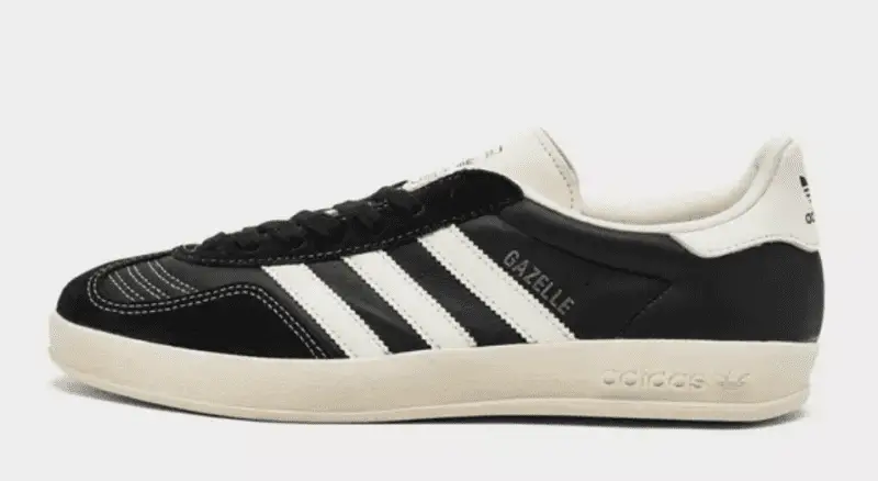 Adidas Originals Gazelle Indoor Core Black/Cream White/Gold Metallic