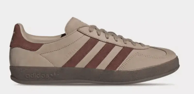 Adidas Originals Gazelle Indoor Trace Khaki/Fox Brown/White