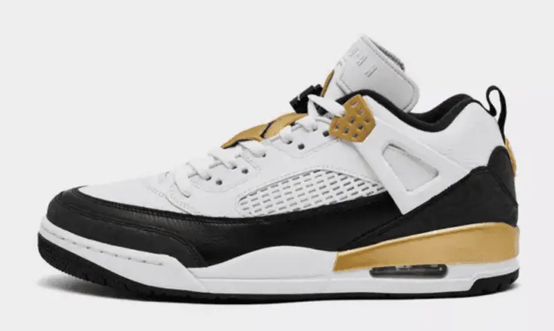 Jordan Spizike Low White/Metallic Gold/Black