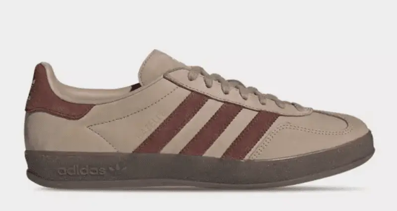 Adidas Originals Gazelle Indoor Trace Khaki/Fox Brown/White