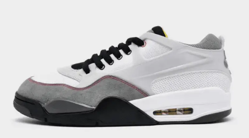 Air Jordan 4 RM Premium White/Black/Smoke Grey/Fire Red