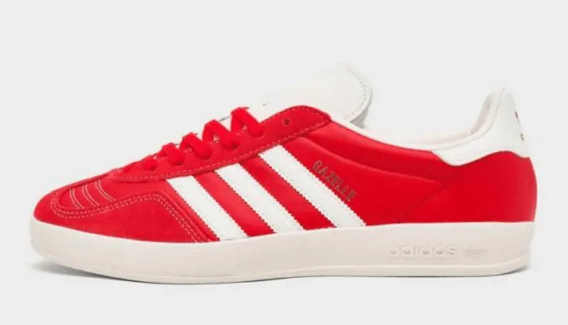 Adidas Originals Gazelle Indoor Better Scarlet/Cream White/Gold Metallic