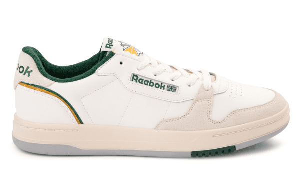 Reebok Phase Court Athletic Shoe - Chalk / Paper White / Dark Green $84.99 $39.98
