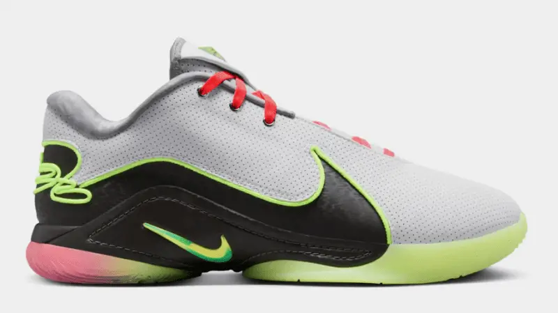 Nike Lebron 22 Moonlight White/Volt Glow/Medium Ash/Hot Lava/Wolf Grey