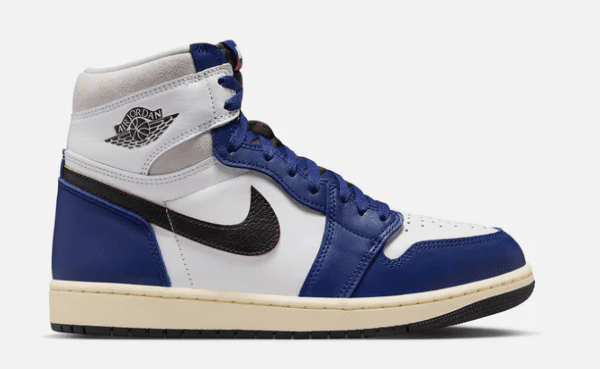 AIR JORDAN 1 RETRO HIGH OG RARE AIR DEEP ROYAL BLUE $180 $89.98
