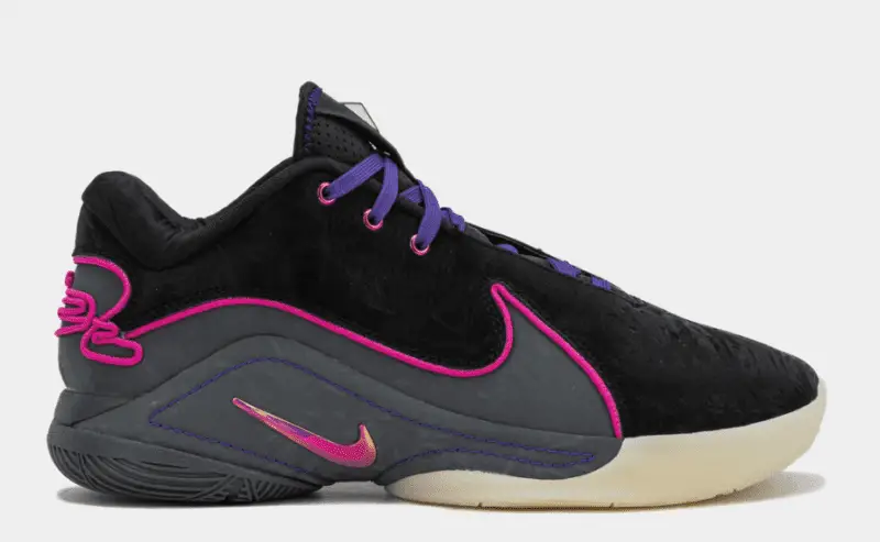 Nike Lebron 22 Blacklight Black/Laser Fuchsia/Dark Grey/Field Purple/Guava Ice