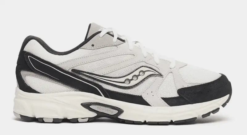 Saucony Ride Millennium Suede White/Black