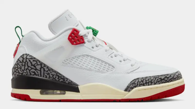 Jordan Spizike Low Do The Right Thing White/Coconut Milk/Black/Varsity Red