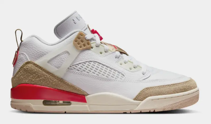 Jordan Spizike Low White/Desert Camo/Sail/Fire Red