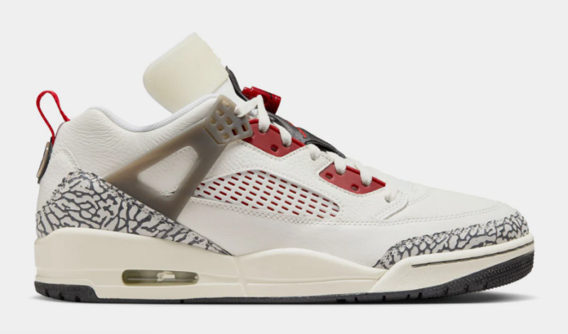 Jordan Spizike Low Sail/Anthracite/Coconut Milk/Varsity Red
